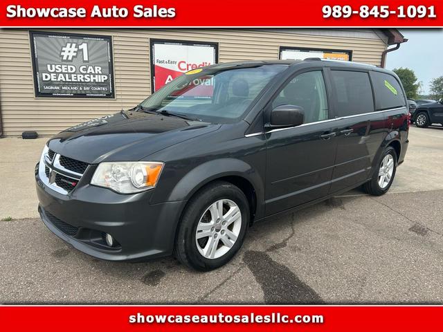 Gray 2012 Dodge Grand Caravan Minivan Front-Wheel Drive Automatic