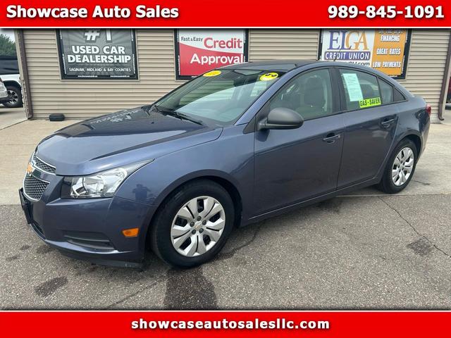 Blue 2014 Chevrolet Cruze Sedan Front-Wheel Drive Automatic