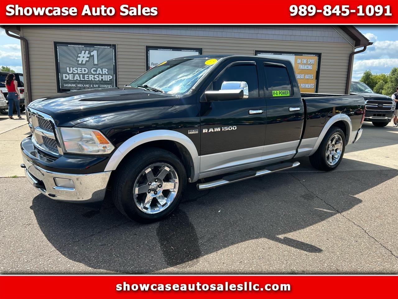 RAM 1500 4WD Quad Cab 140.5" Laramie 2012