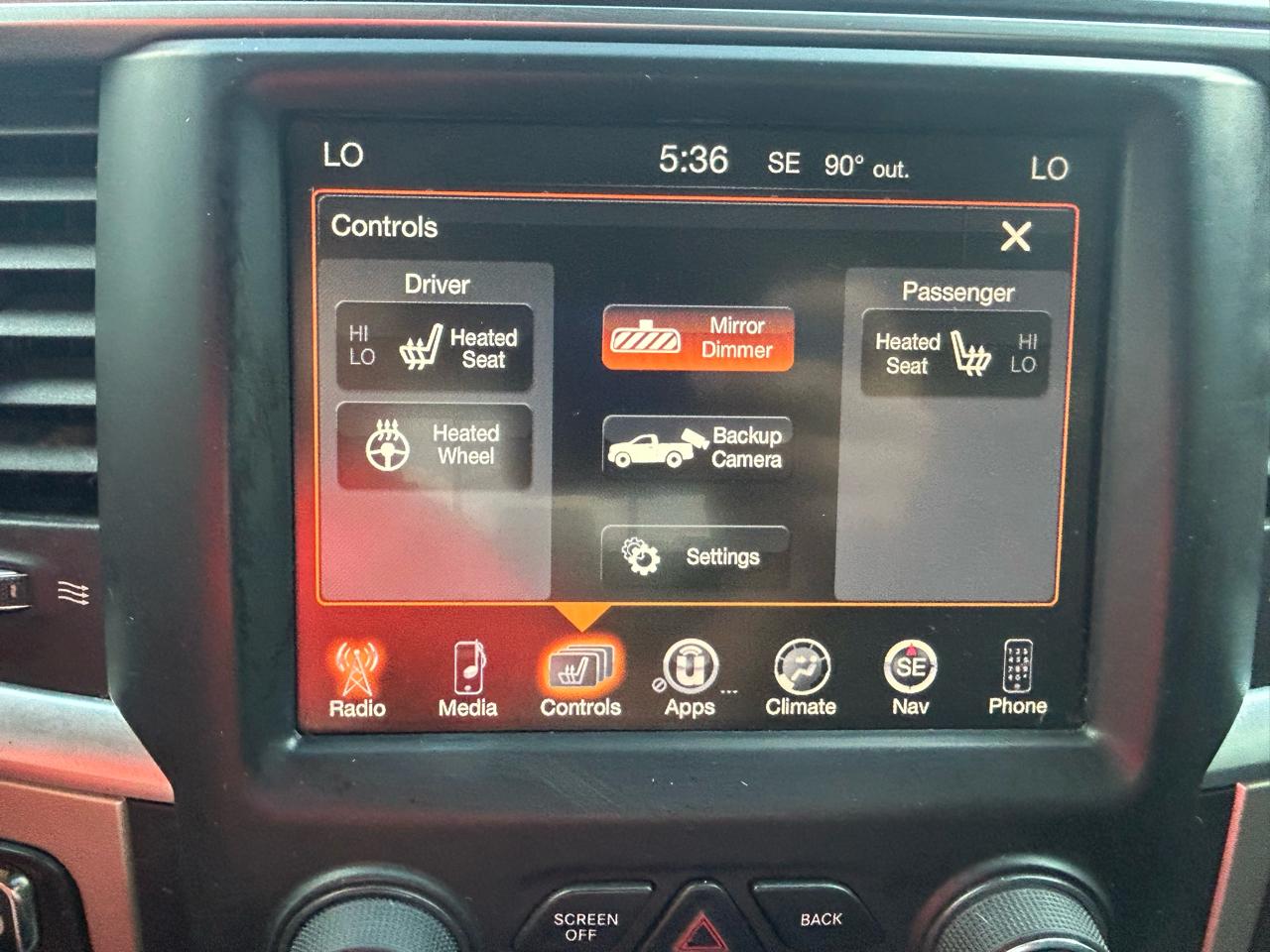 RAM 1500 4WD Crew Cab 149" Outdoorsman 2016