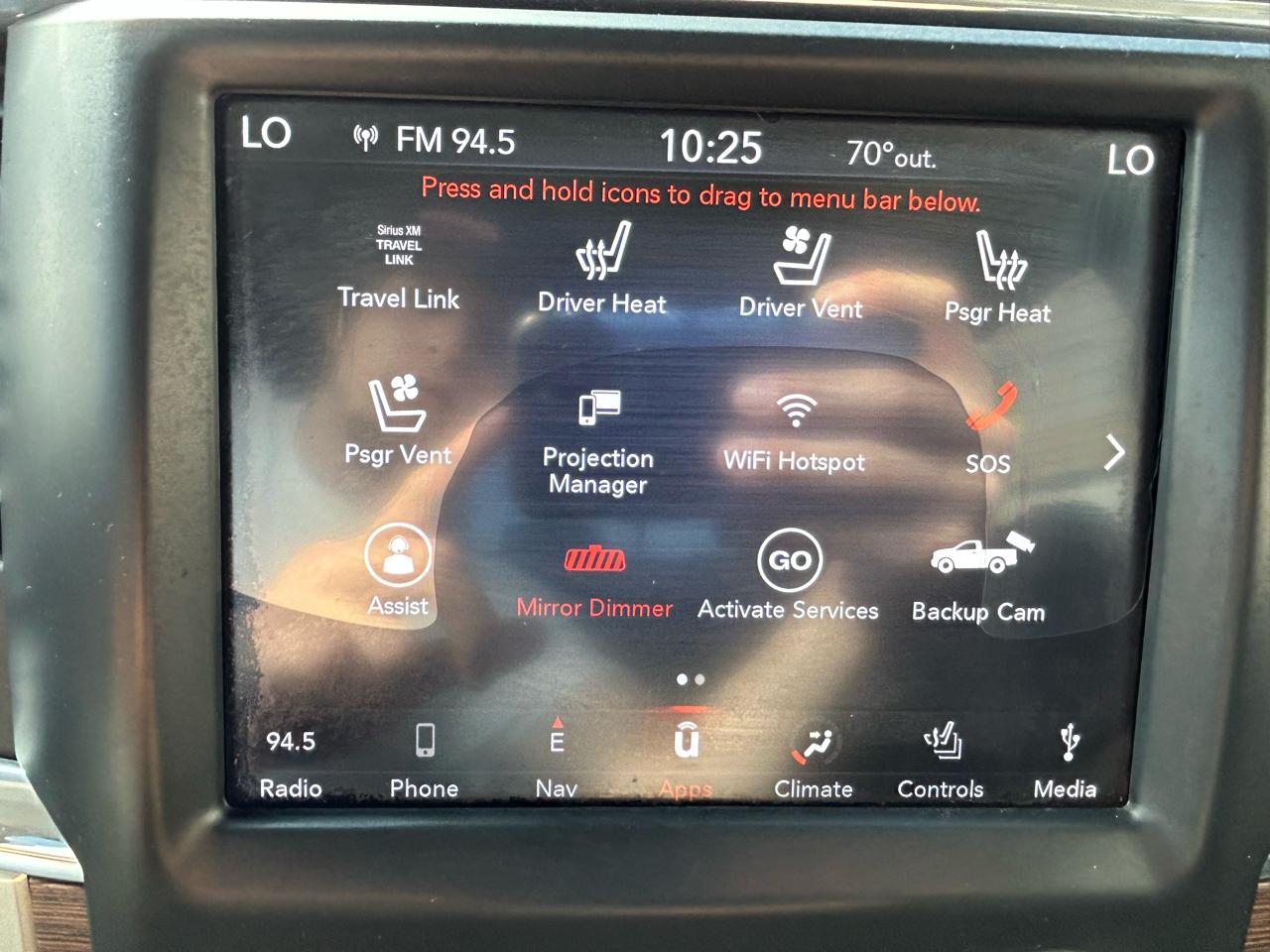RAM 1500 Laramie 4x4 Crew Cab 5'7" Box 2018
