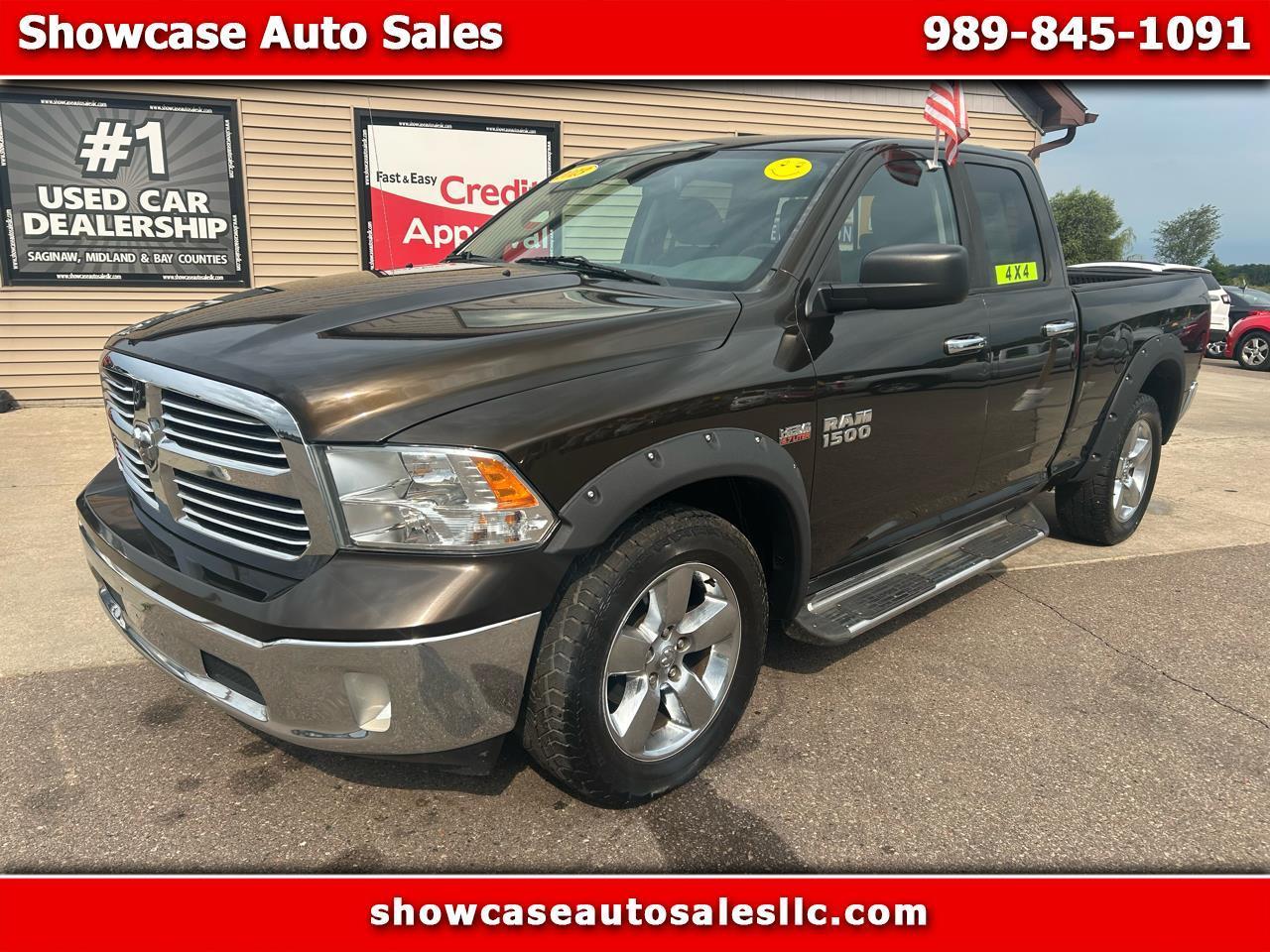 RAM 1500 4WD Quad Cab 140.5" Big Horn 2013