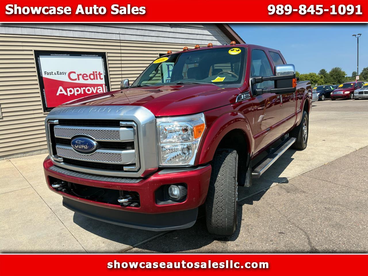 Ford Super Duty F-350 SRW 4WD Crew Cab 156" Lariat 2016