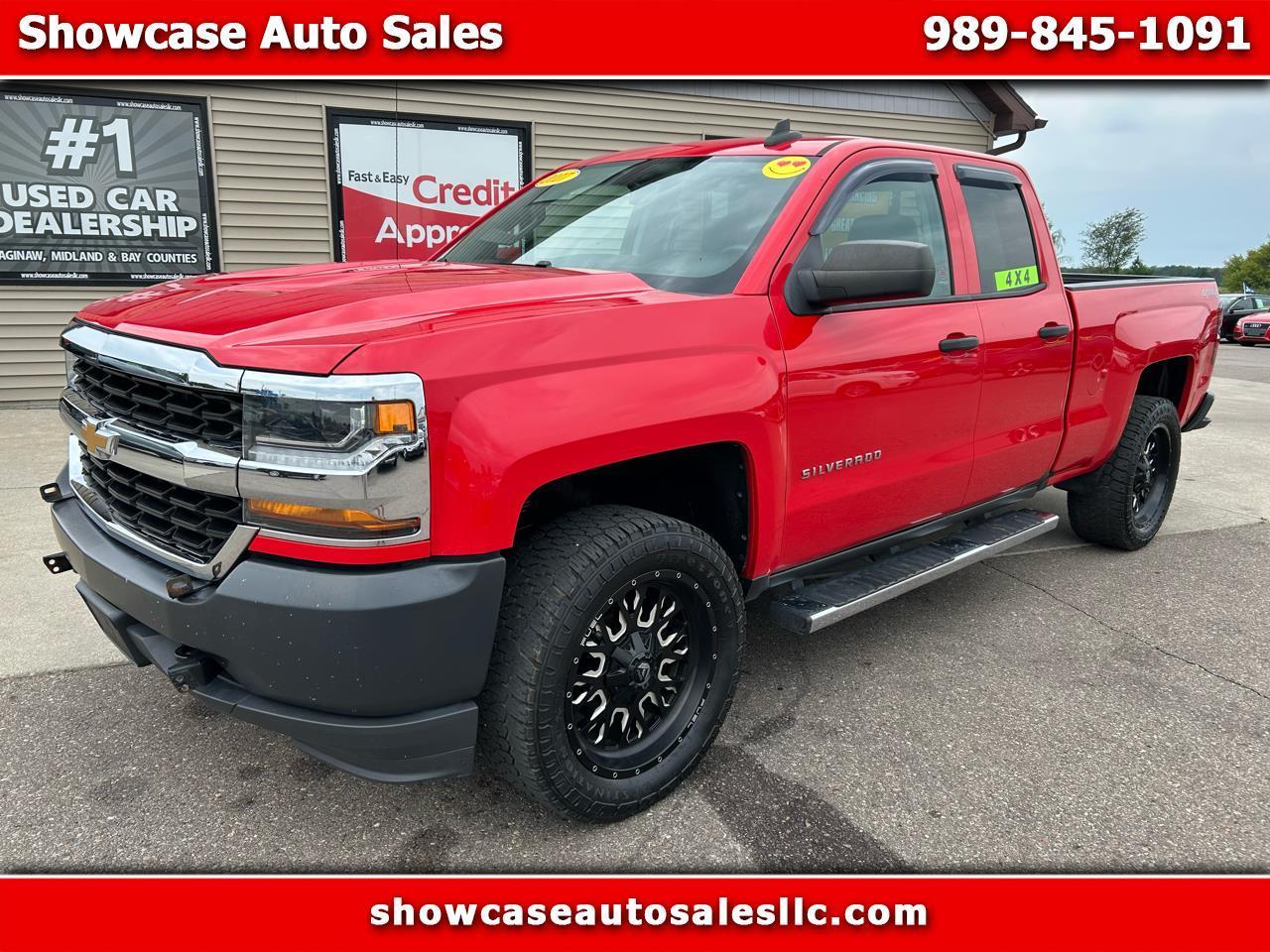 Chevrolet Silverado 1500 4WD Double Cab 143.5" Work Truck 2017