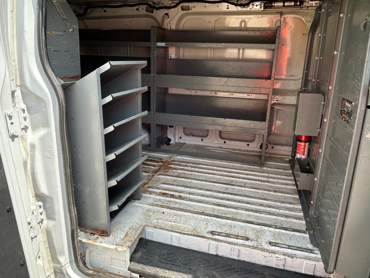 Ford Transit Van T-250 130" Low Rf 9000 GVWR Swing-Out RH Dr 2017