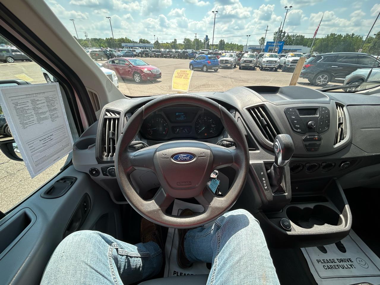 Ford Transit Van T-250 130" Low Rf 9000 GVWR Swing-Out RH Dr 2017