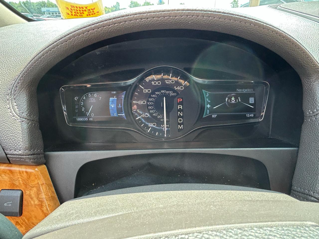 Lincoln MKX AWD 4dr 2012