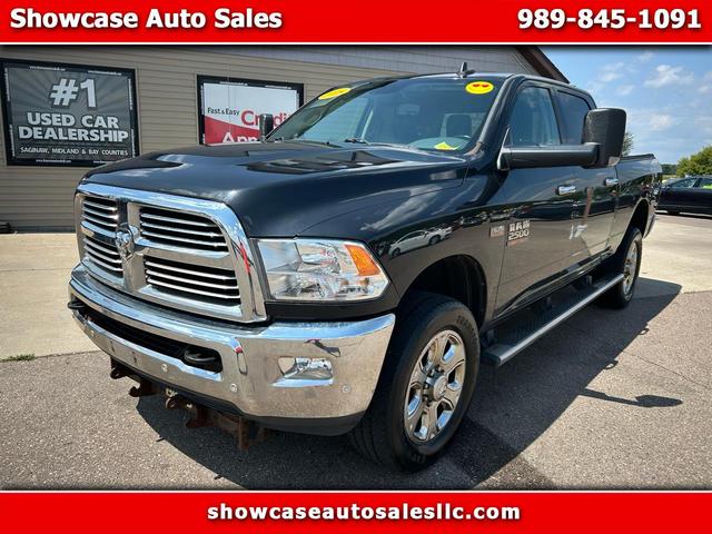 Black 2018 RAM 2500 Pickup Truck Four-Wheel Drive Automatic