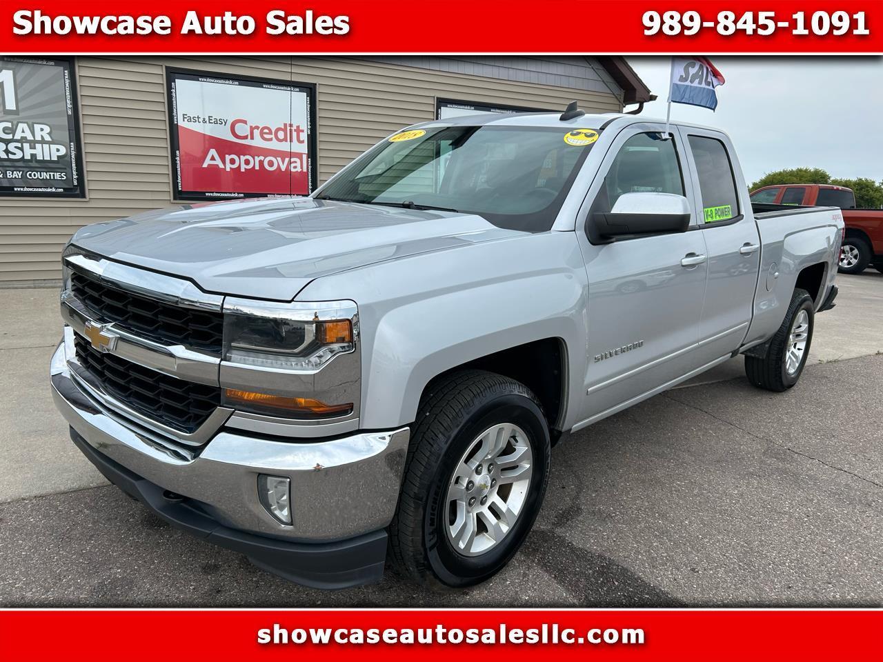 Chevrolet Silverado 1500 4WD Double Cab 143.5" LT w/1LT 2018