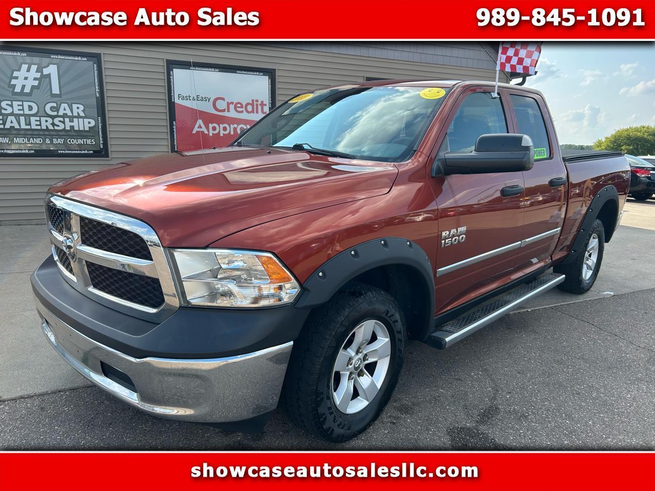 RAM 1500 4WD Quad Cab 140.5" Tradesman 2013