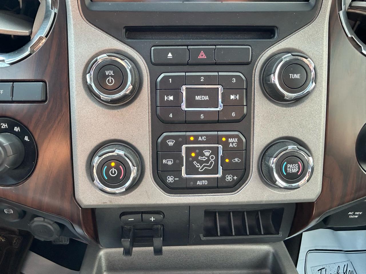Ford Super Duty F-250 SRW 4WD Crew Cab 172" Lariat 2016