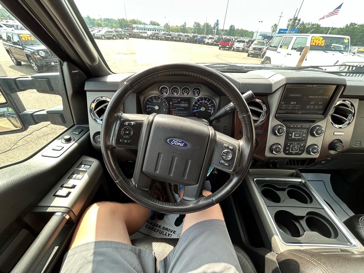 Ford Super Duty F-250 SRW 4WD Crew Cab 172" Lariat 2016