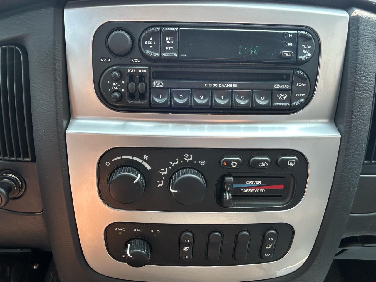 Dodge Ram 2500 4dr Quad Cab 140.5" WB 4WD SLT 2004