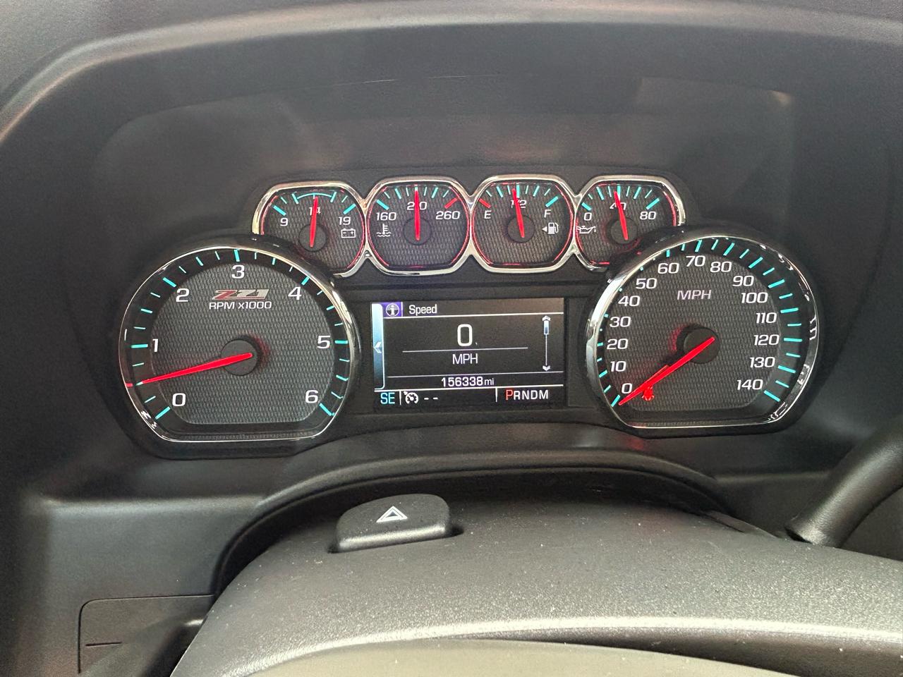 Chevrolet Silverado 1500 4WD Double Cab 143.5" LT w/2LT 2016