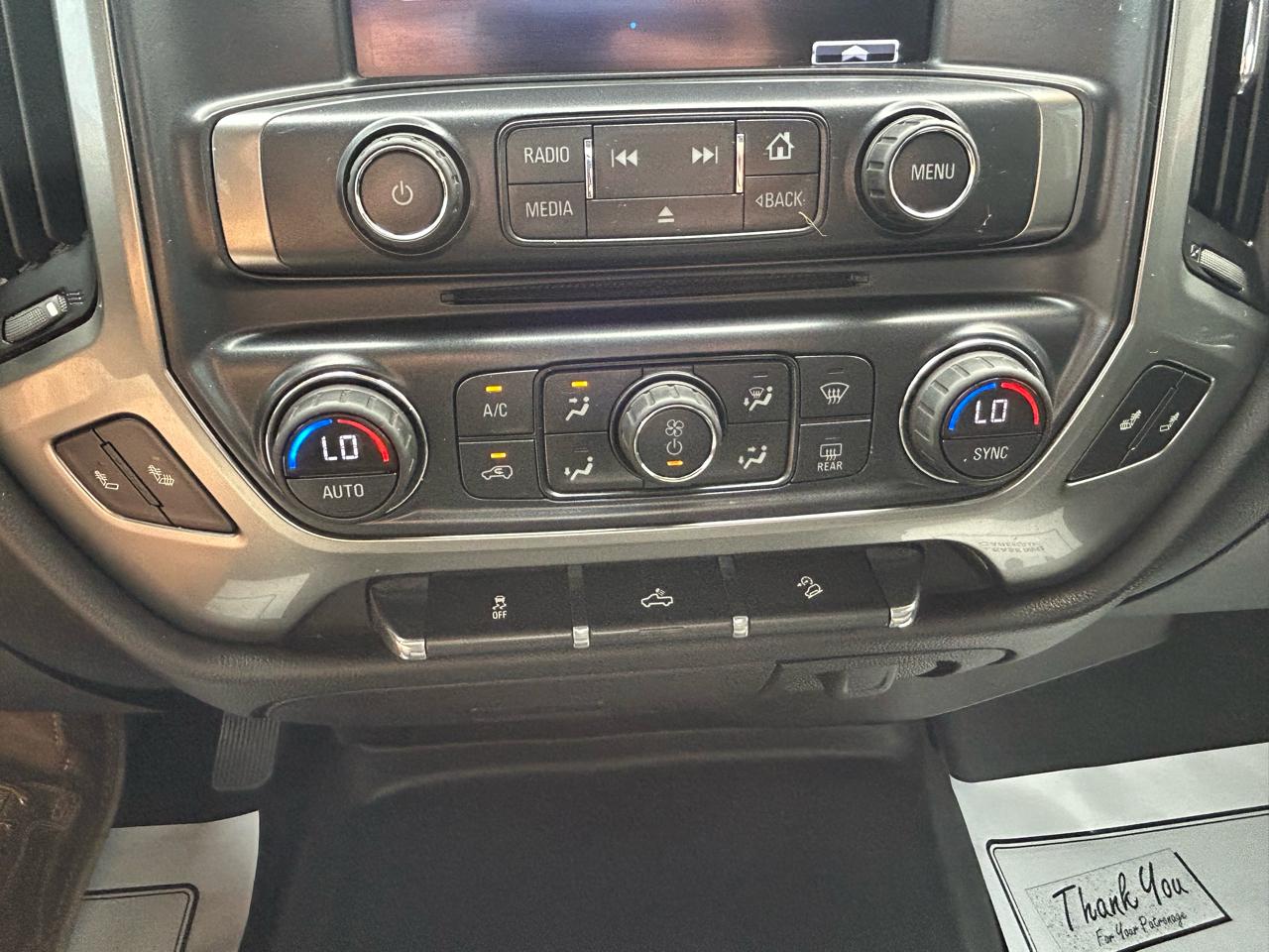 Chevrolet Silverado 1500 4WD Double Cab 143.5" LT w/2LT 2016