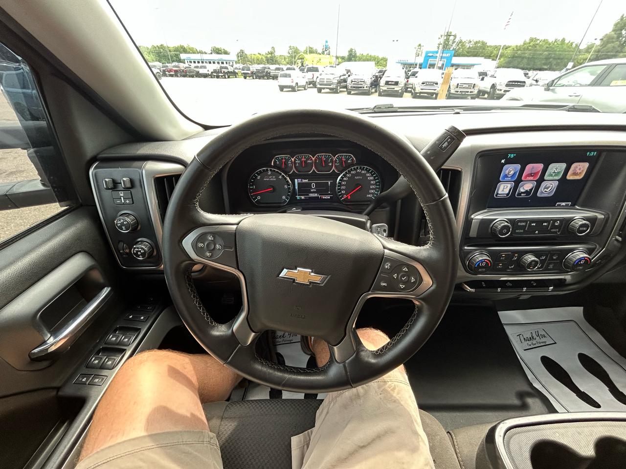 Chevrolet Silverado 1500 4WD Double Cab 143.5" LT w/2LT 2016