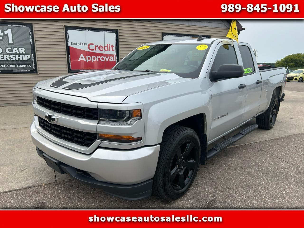 Chevrolet Silverado 1500 4WD Double Cab 143.5" Custom 2018