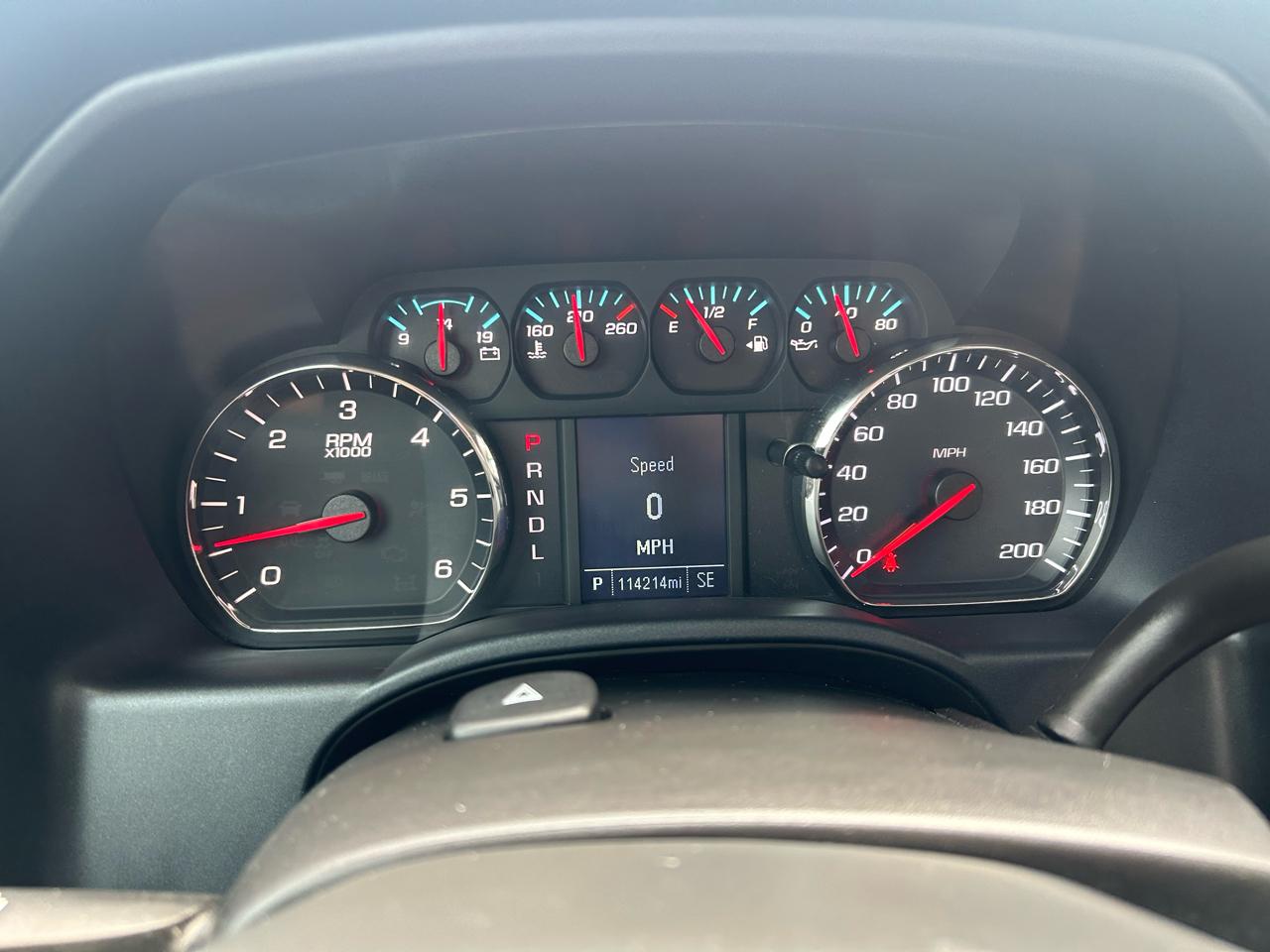 Chevrolet Silverado 1500 4WD Double Cab 143.5" Custom 2018