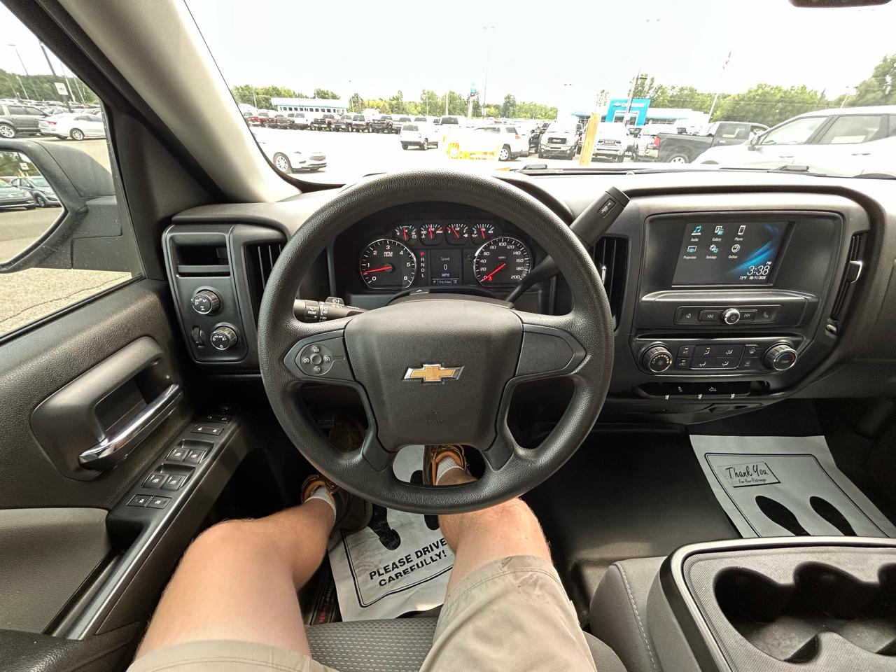 Chevrolet Silverado 1500 4WD Double Cab 143.5" Custom 2018