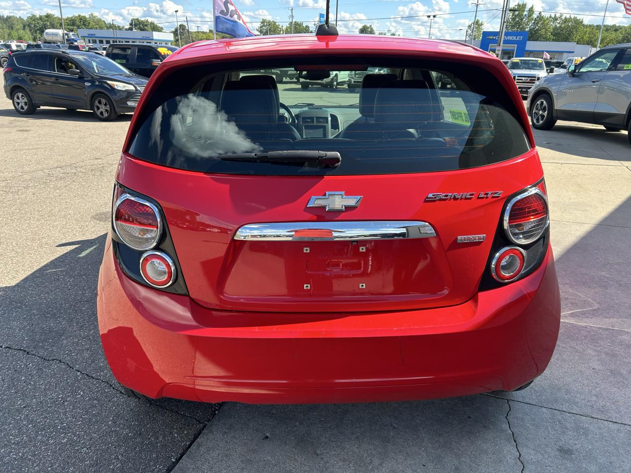 Chevrolet Sonic 5dr HB Auto LTZ 2015