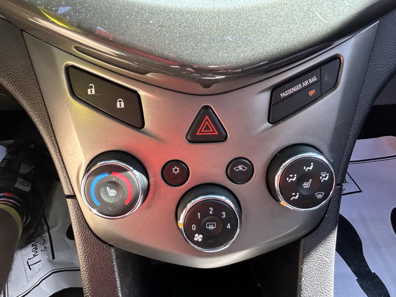 Chevrolet Sonic 5dr HB Auto LTZ 2015
