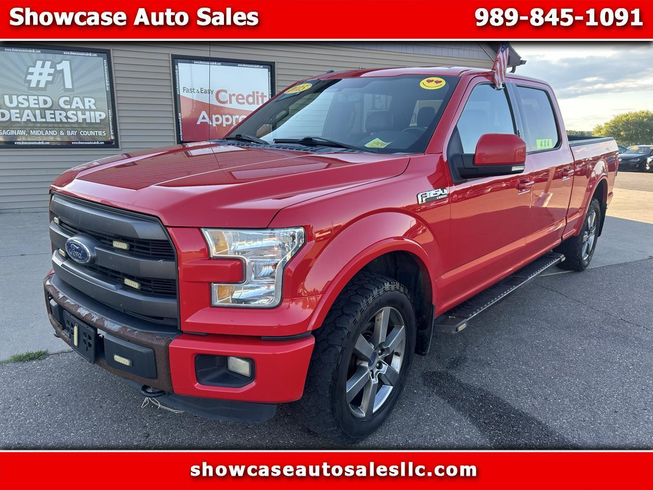 Ford F-150 4WD SuperCrew 157" Lariat w/HD Payload Pkg 2015