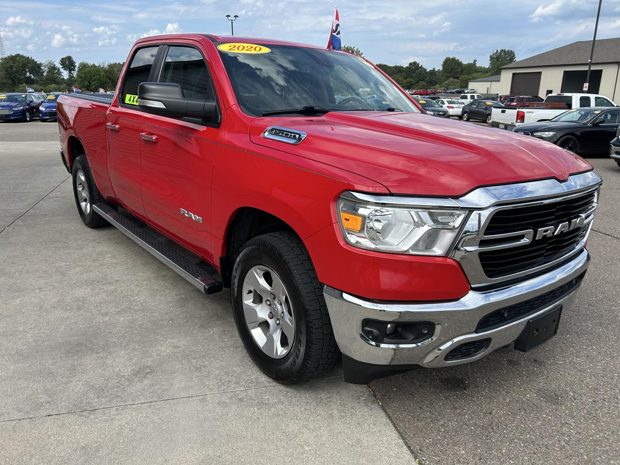 RAM 1500 Big Horn 4x4 Quad Cab 6'4" Box 2020