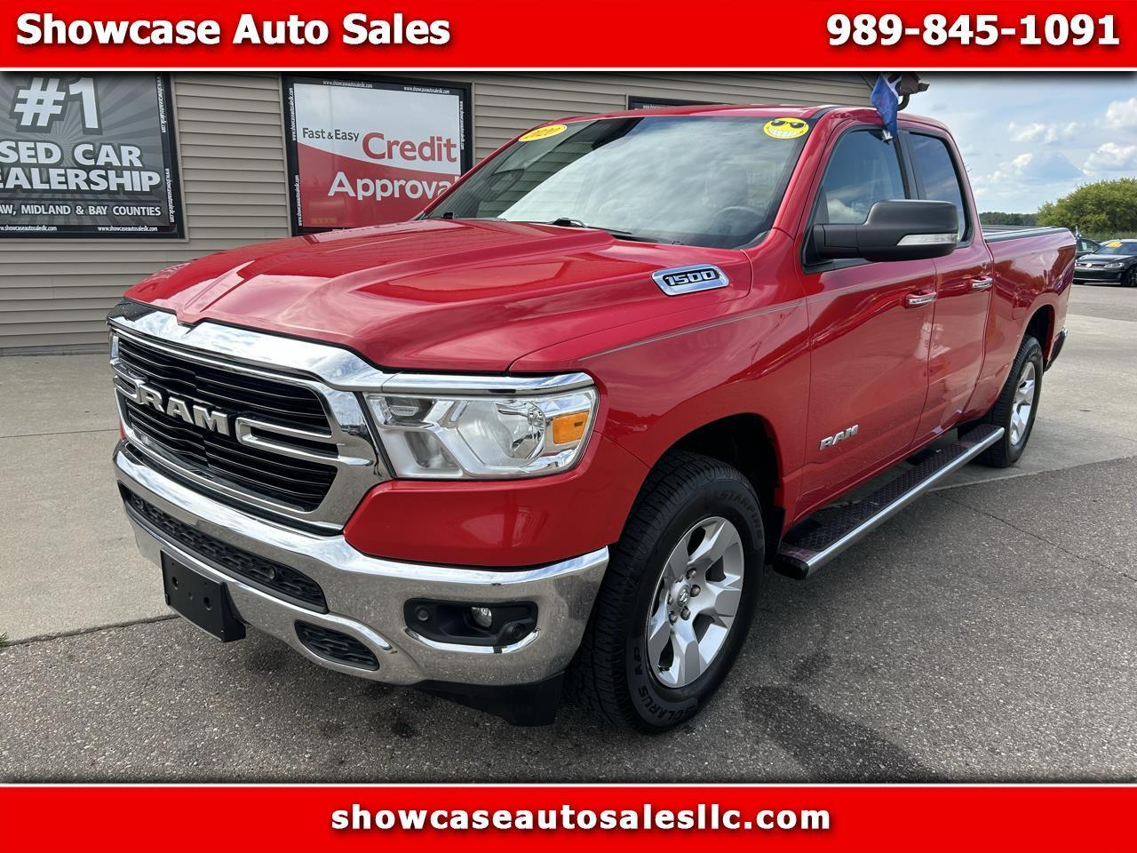 RAM 1500 Big Horn 4x4 Quad Cab 6'4" Box 2020