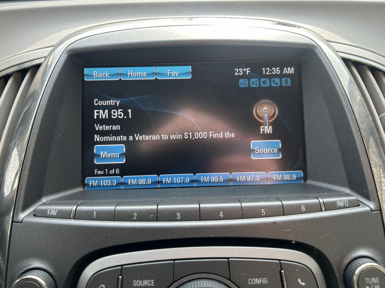 Buick LaCrosse 4dr Sdn Base FWD 2013