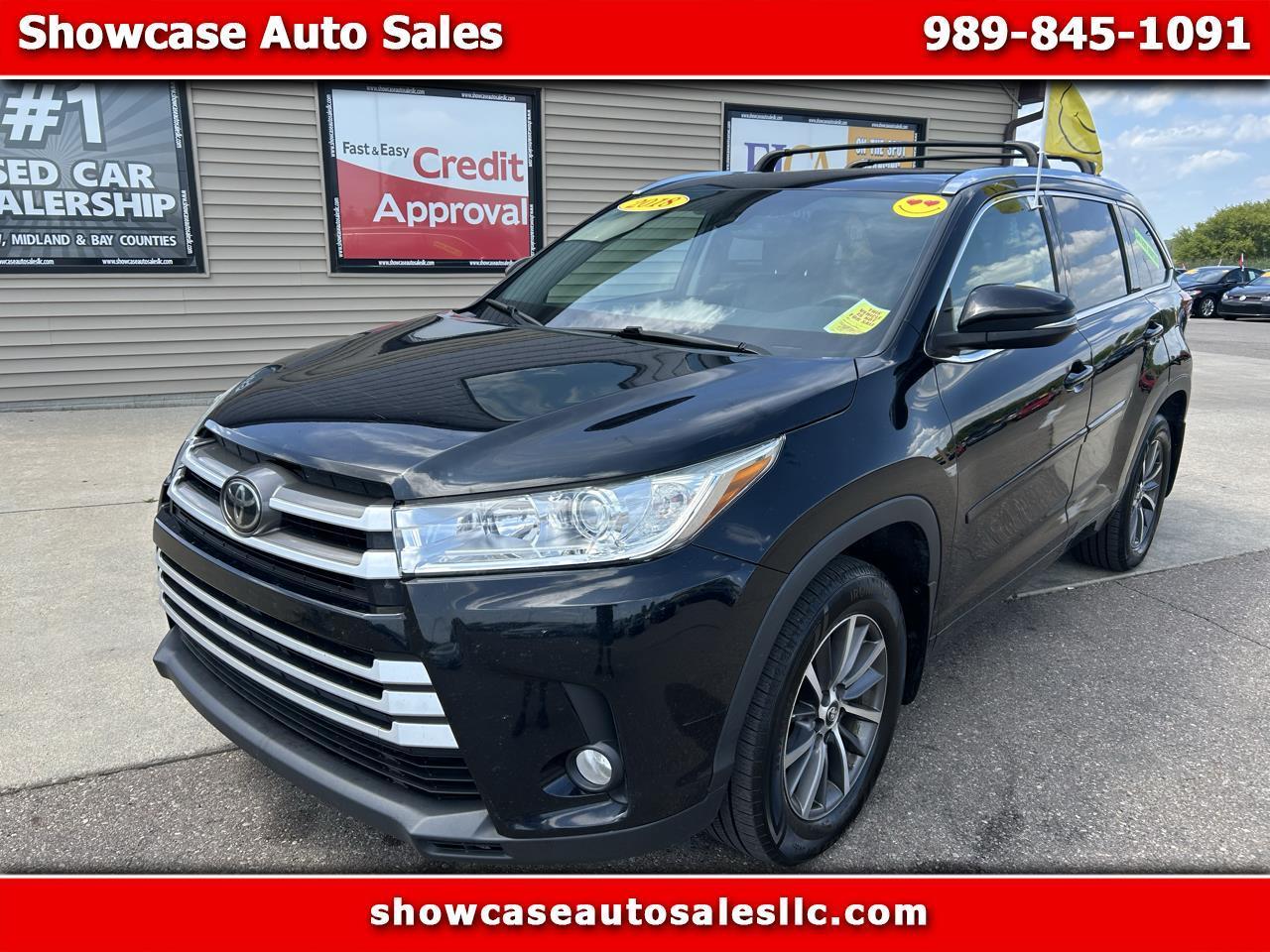 Toyota Highlander XLE V6 AWD (Natl) 2018