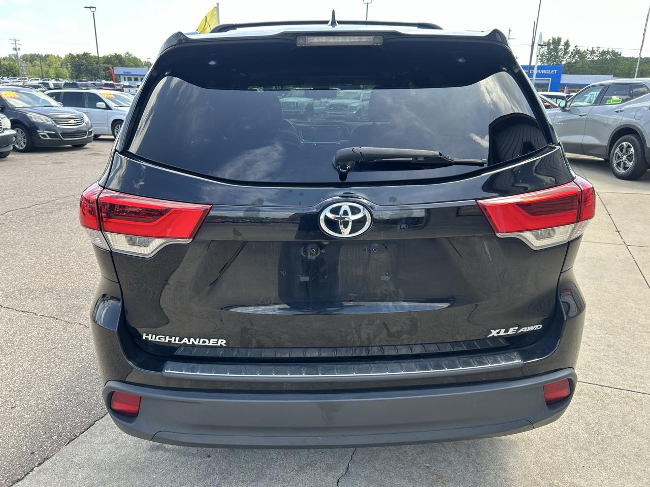 Toyota Highlander XLE V6 AWD (Natl) 2018