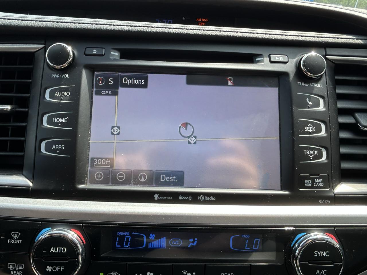 Toyota Highlander XLE V6 AWD (Natl) 2018