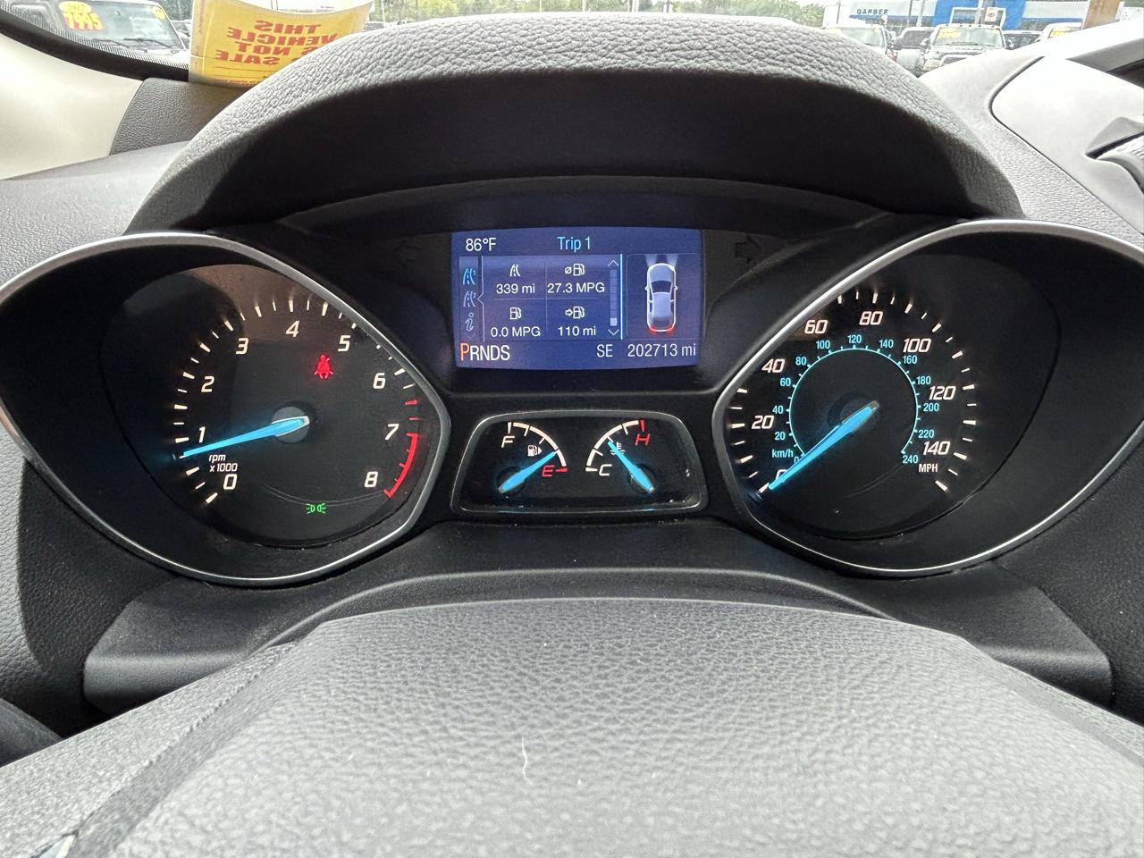 Ford Escape FWD 4dr S 2014