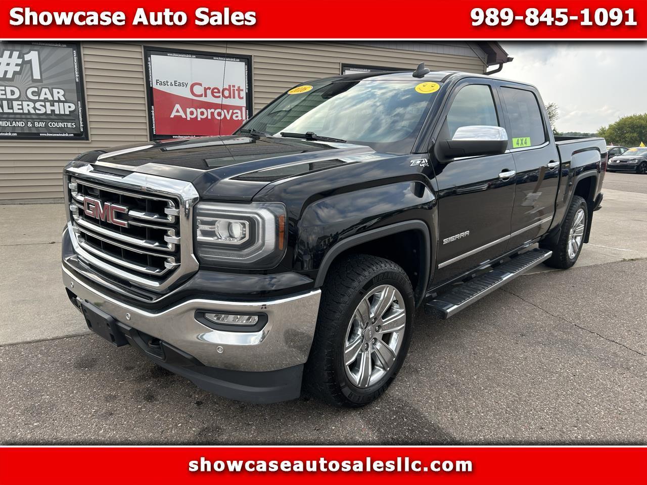 GMC Sierra 1500 4WD Crew Cab 143.5" SLT 2016
