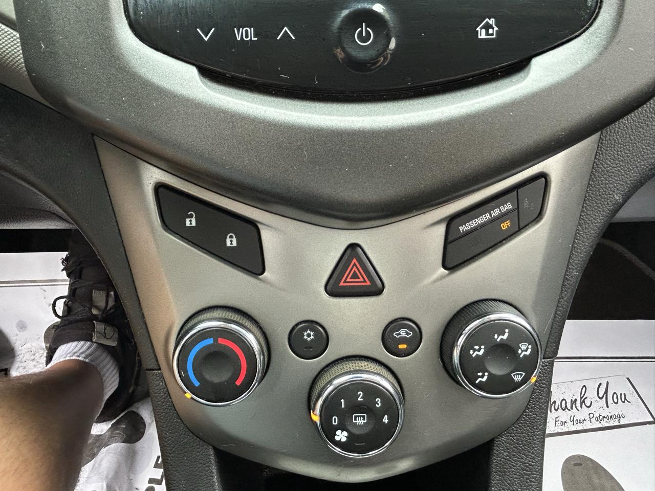 Chevrolet Sonic 4dr Sdn Auto LT 2015