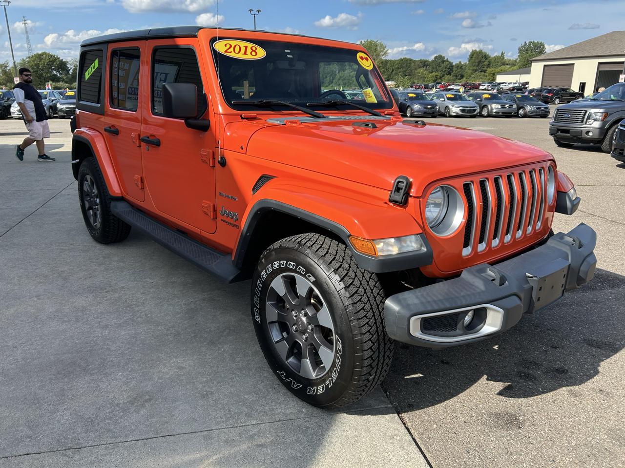 Jeep Wrangler Unlimited Sahara 4x4 2018