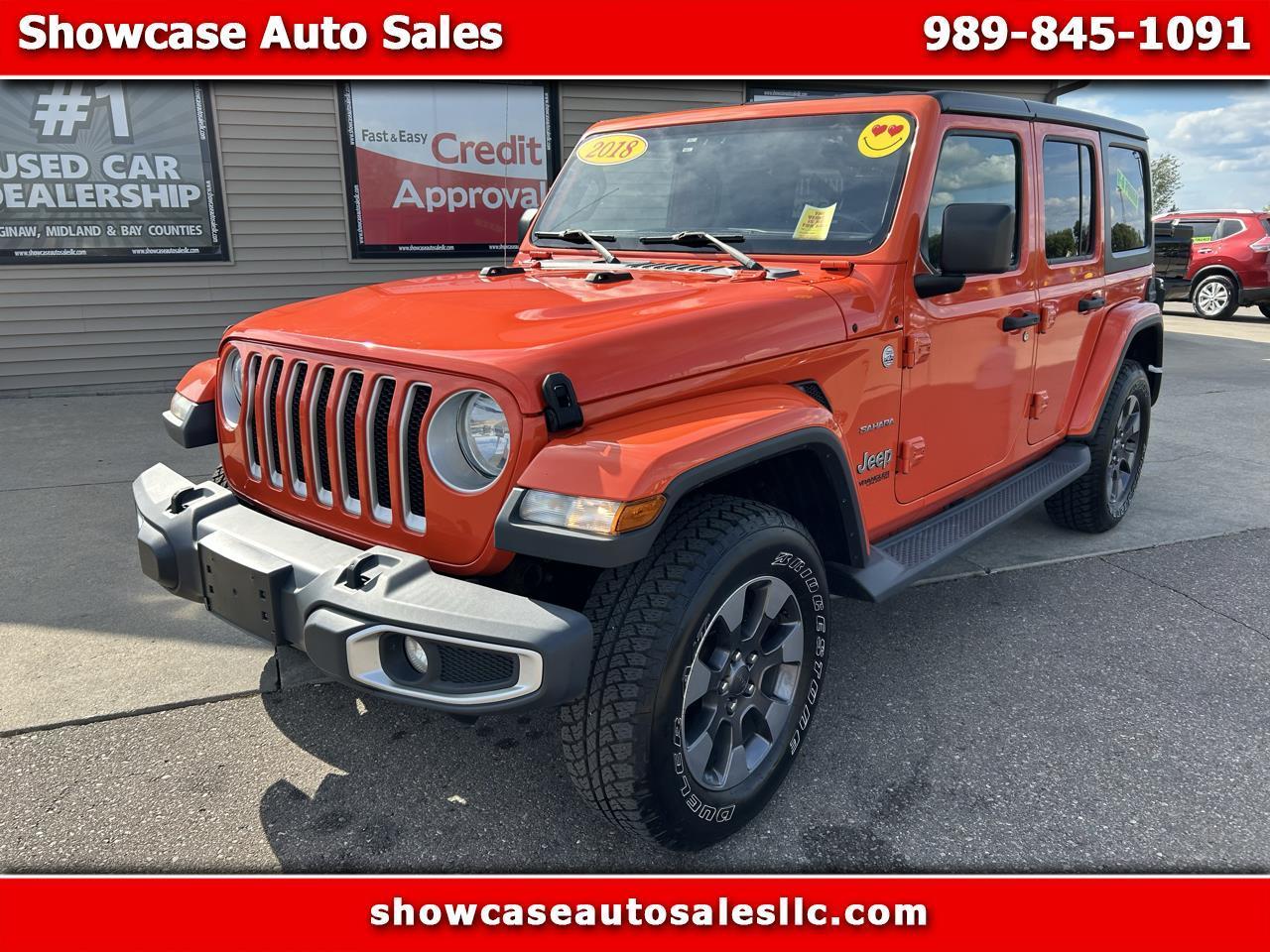 Jeep Wrangler Unlimited Sahara 4x4 2018