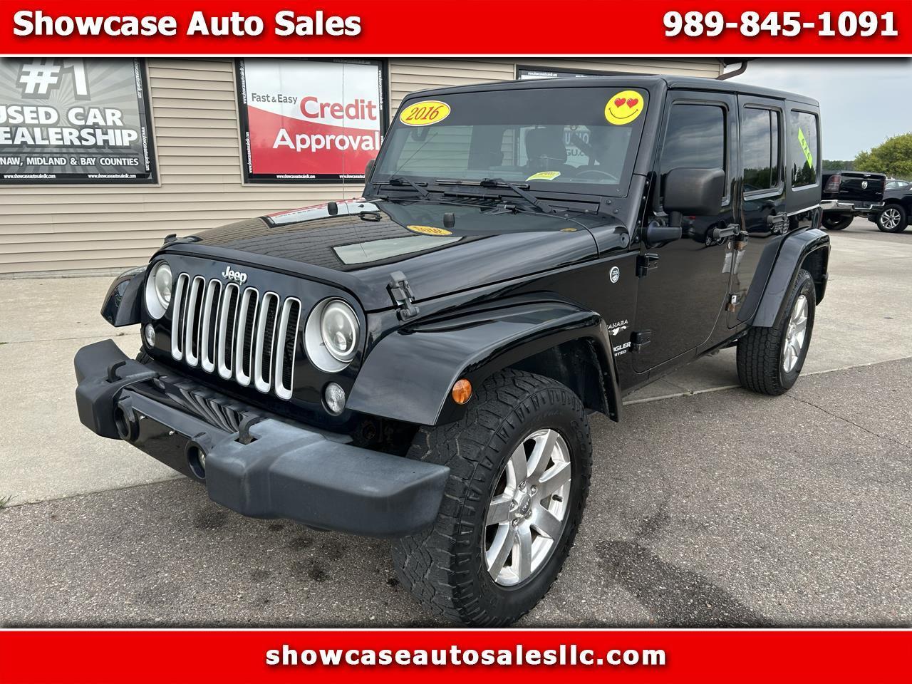 Jeep Wrangler Unlimited 4WD 4dr Sahara 2016