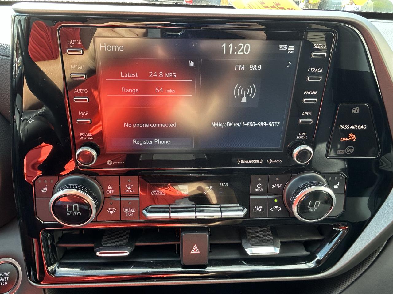 Toyota Highlander XLE AWD (Natl) 2021