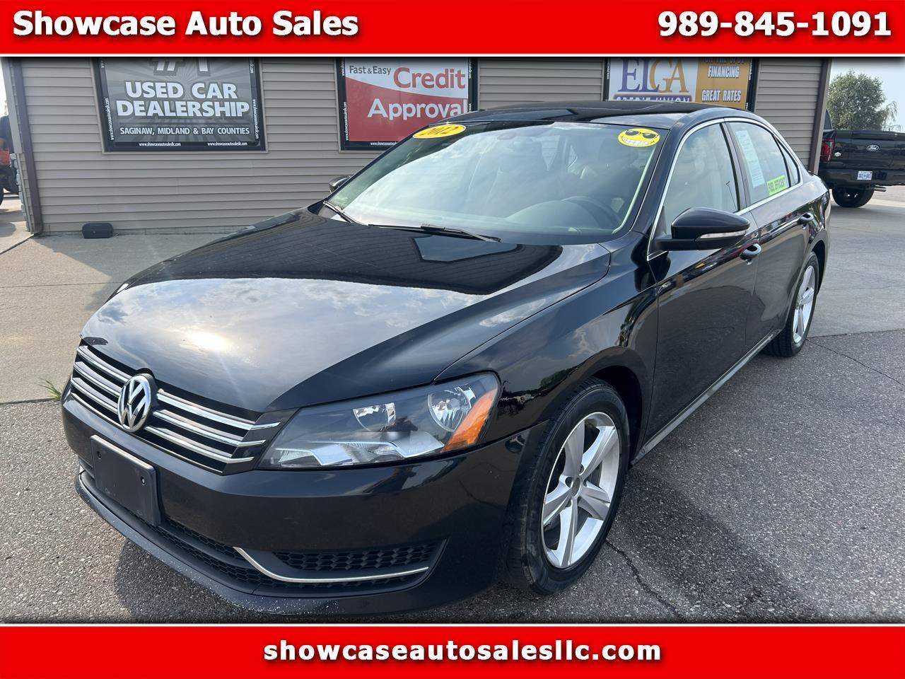 Volkswagen Passat 4dr Sdn 2.5L Auto SE PZEV 2012