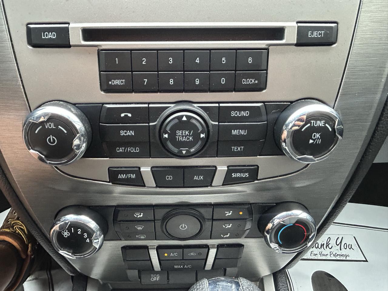 Ford Fusion 4dr Sdn SE FWD 2012