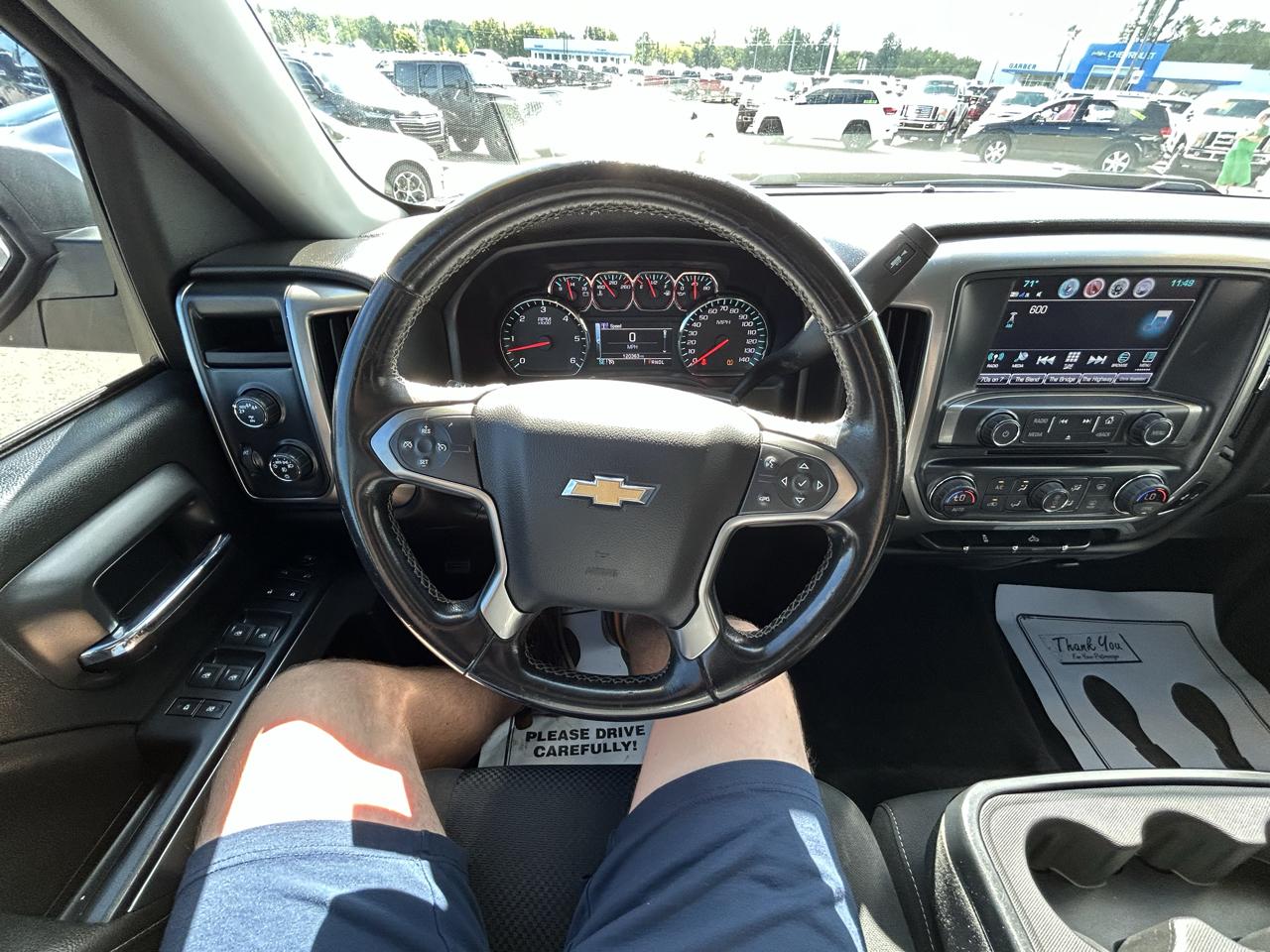 Chevrolet Silverado 1500 4WD Double Cab 143.5" LT w/1LT 2018