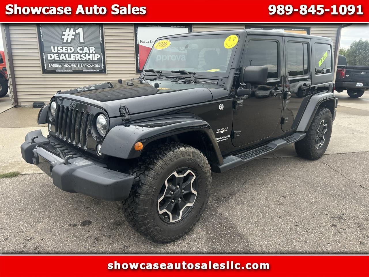 Jeep Wrangler Unlimited 4WD 4dr Sahara 2016