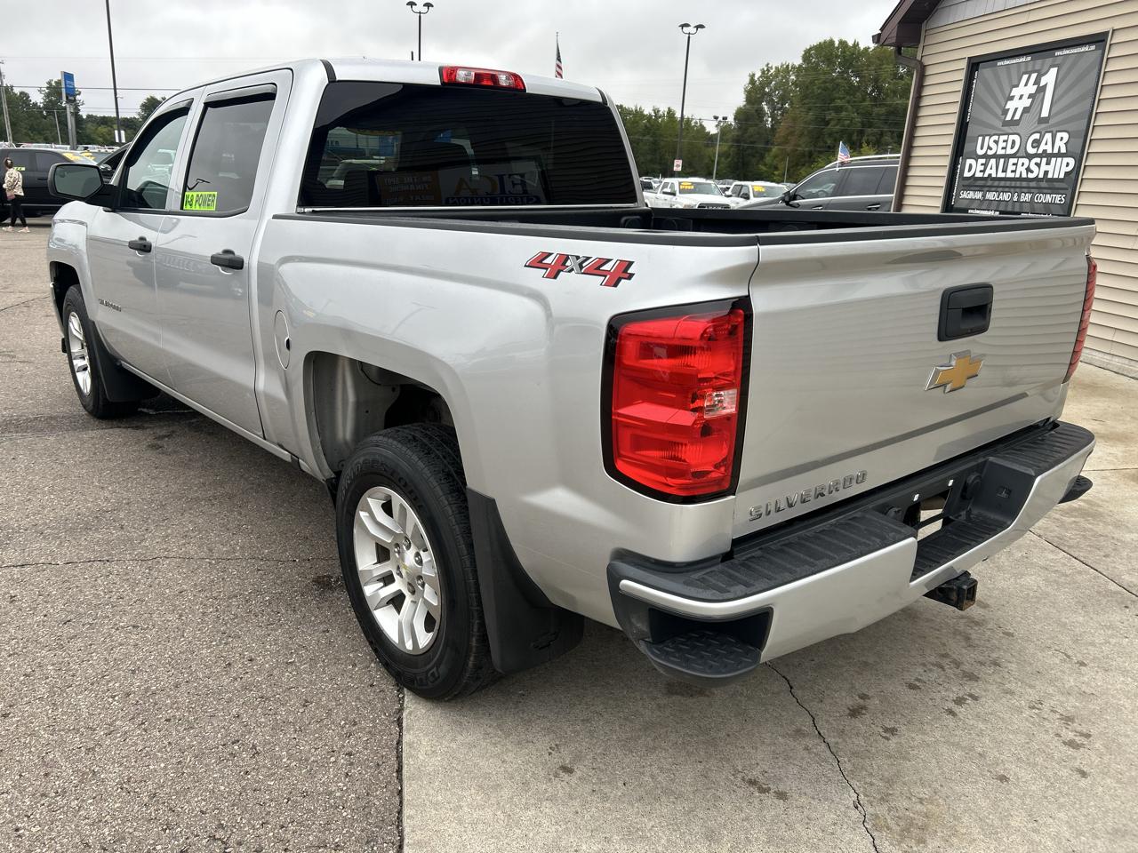 Chevrolet Silverado 1500 4WD Crew Cab 143.5" Custom 2018
