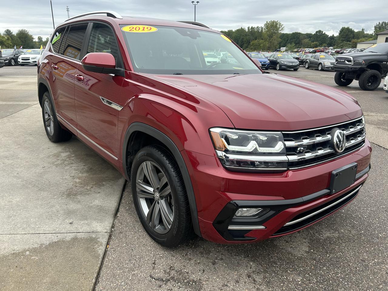 Volkswagen Atlas 3.6L V6 SE w/Technology R-Line 4MOTION 2019