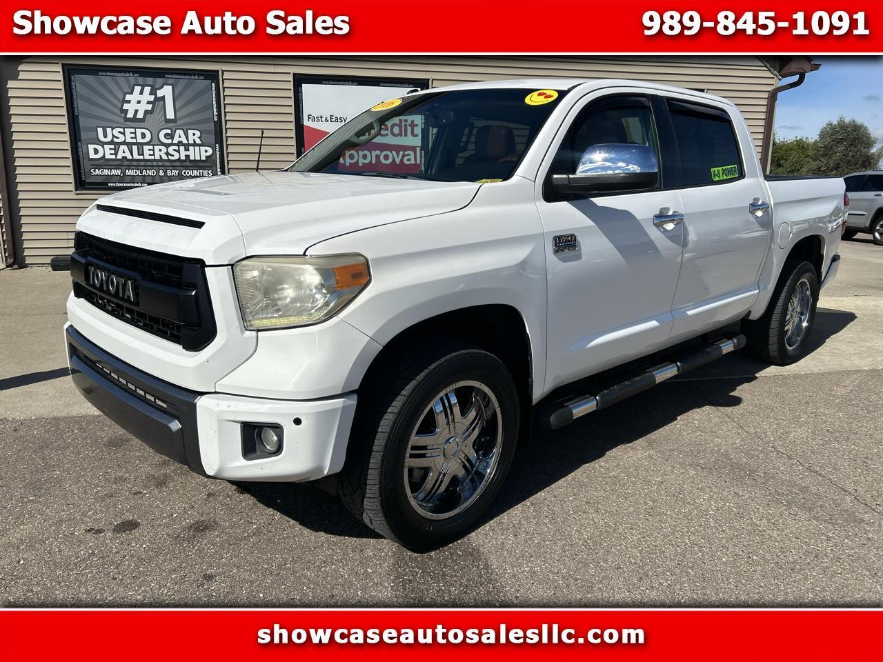 Toyota Tundra 4WD Truck CrewMax 5.7L V8 6-Spd AT Platinum (Natl) 2016