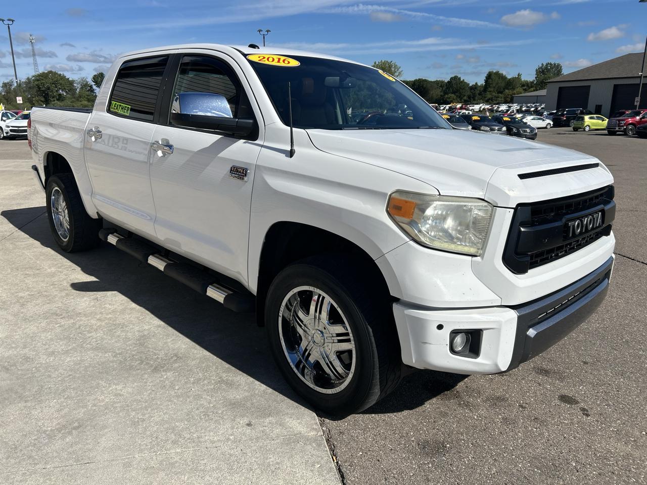 Toyota Tundra 4WD Truck CrewMax 5.7L V8 6-Spd AT Platinum (Natl) 2016