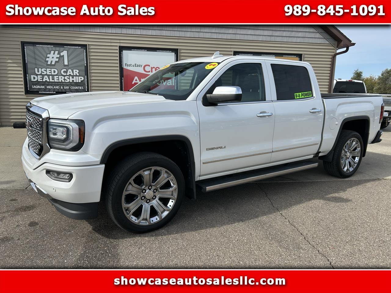 GMC Sierra 1500 4WD Crew Cab 143.5" Denali 2018