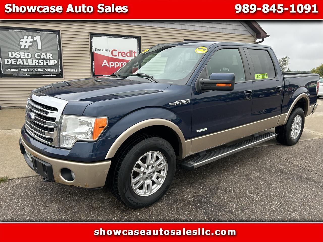 Ford F-150 4WD SuperCrew 145" Lariat 2013