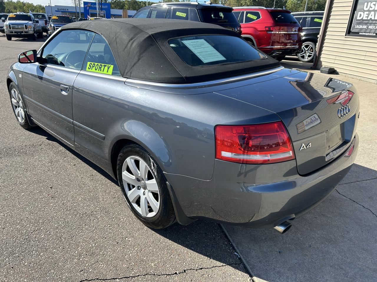 Audi A4 2007 2dr Cabrio Auto 2.0T quattro 2007